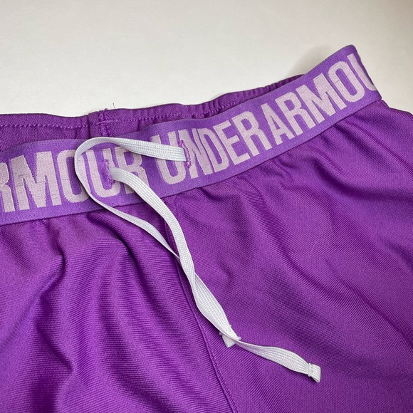 Purple Under Armor Athletic Shorts - Picture 3 of 6